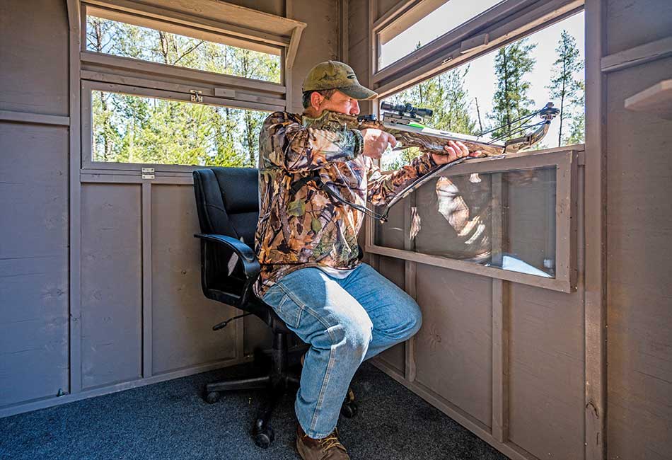 The 6x6 Game Getter Hunting Blind